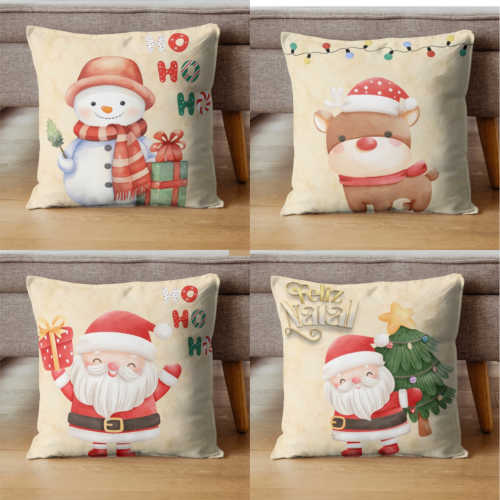 Conjunto Capa Almofada Personalizada